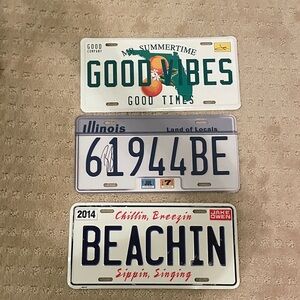 Country Artist License Plates